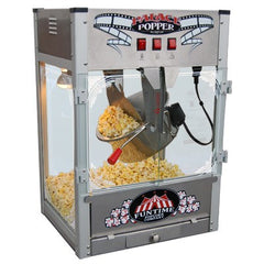 Maquina para hacer palomitas en acero inoxidable, de 16 0nzas FT1626